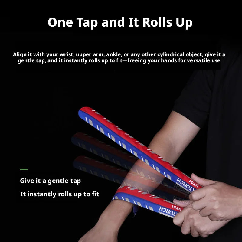 SHINEKNOT LED Flashing Safety Wristband | Night Running Light