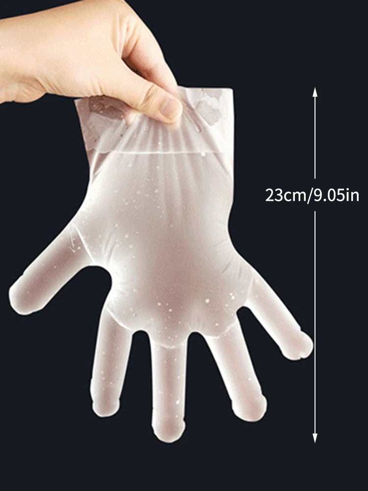 50-Pack Disposable PVC Gloves – Multipurpose Powder-Free