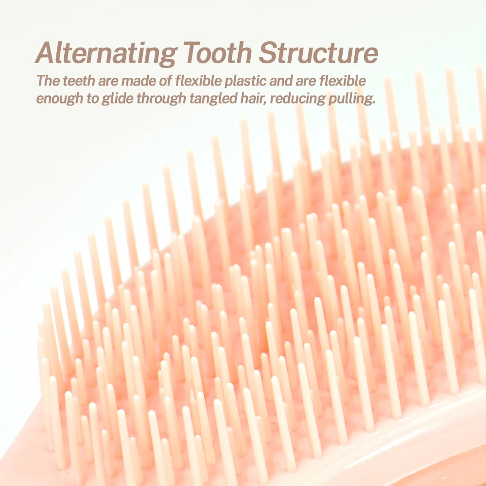Marble Hair Comb – Dry & Wet Dual-Use Styling Tool