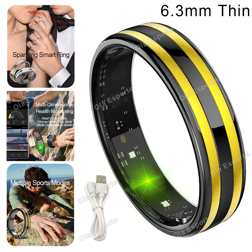 Ola Esporte Smart Ring – Health, Sleep & Multi-Sport Monitor