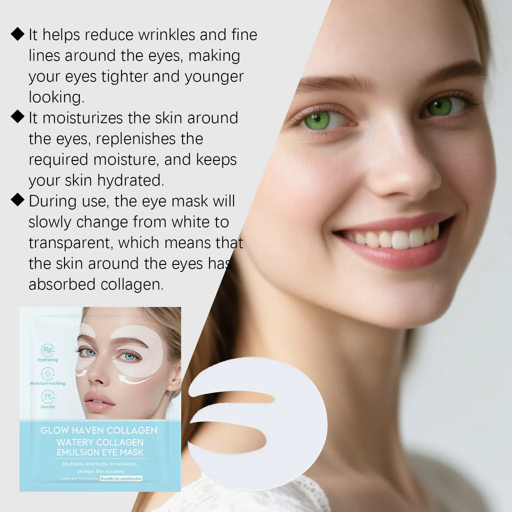 Hoygi Collagen Under Eye Patches – Anti-Wrinkle & Dark Circles Under Eye Mask Oasis Select