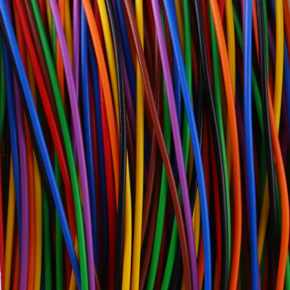 8-Color 30AWG Wire Wrapping Cable 250m Spool – PCB Jumper