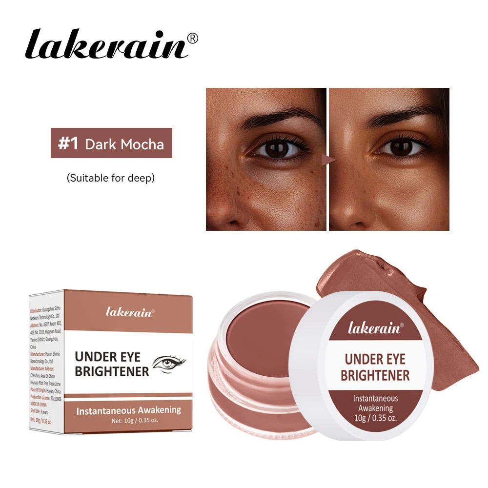 Eye Concealer Covers Dark Circles And Bags Under Eyes Brightens And Nourishes Eyes And Tightens Skin Korean Girls Eye Cosmetics Oasis Select 01 dark mocha