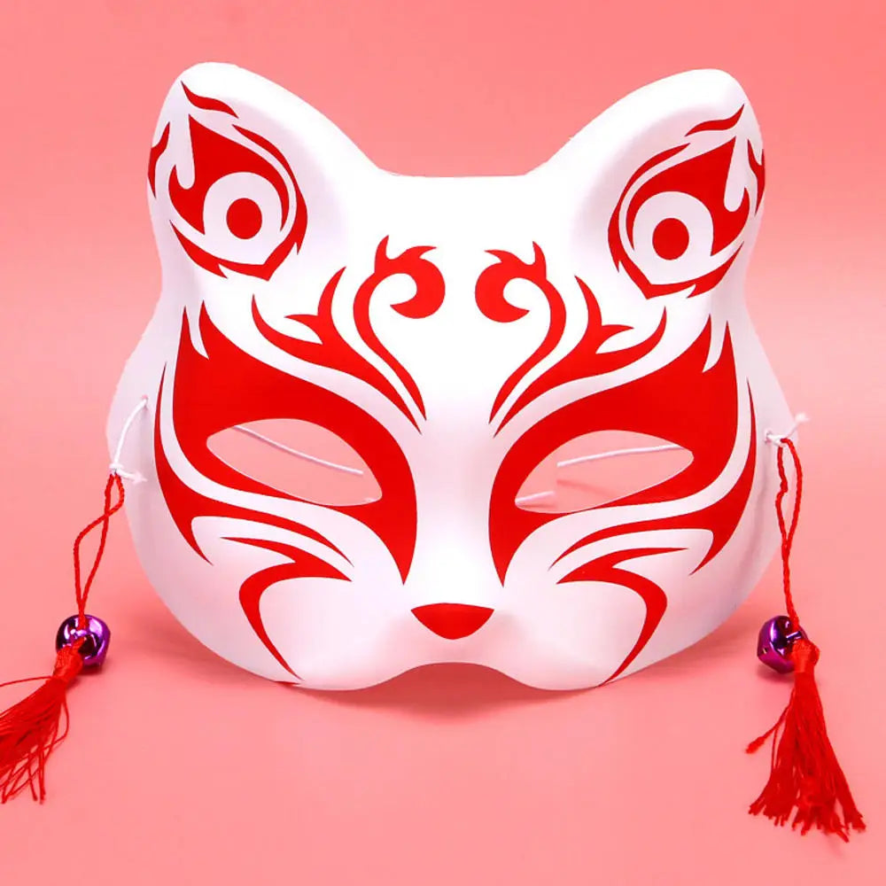 Japanese Anime Demon Slayer Mask Cosplay Thicken Plastic Masks Halloween Party Costume Props Fox Mask Oasis Select B