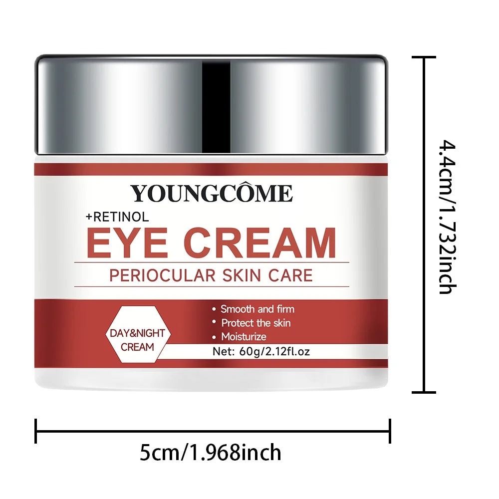 YOUNGCOME Retinol Eye Cream – Firms, Brightens & Moisturizes