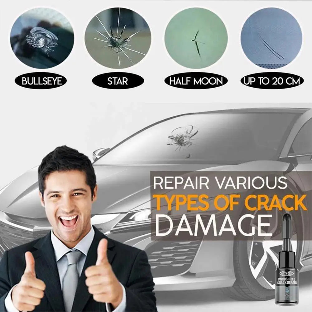 20ml Windshield Crack Repair Resin Kit – Car Glass Restore