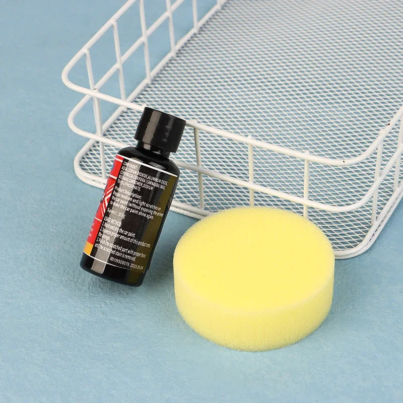 Quick Scratch Repair Polish Cream With Sponge Multi-Surface Restorer For Watches Jewelry Stainless Steel Metal Oxidation Remover Oasis Select