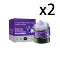 Purple Cleaning Tooth Powder Reduce Gum Discomfort Decompose Dental Plaque Preventing Tooth Decay Fresh Breath Oral Care Powder Oasis Select 2x50g