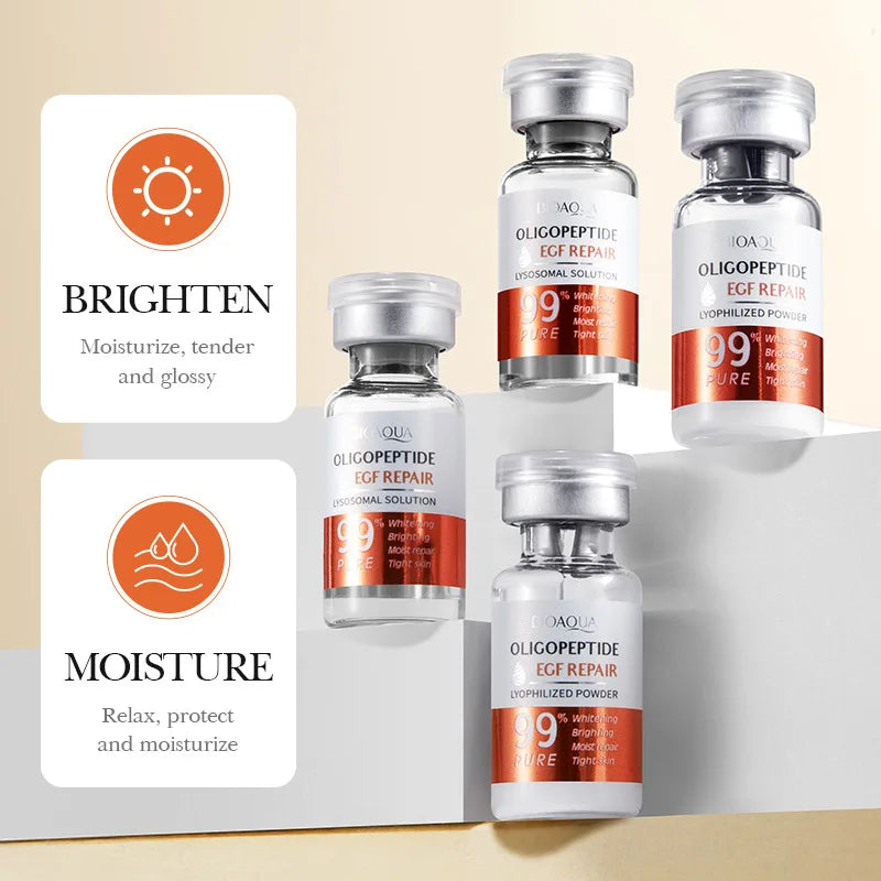 BIOAQUA Lyophilized Powder Firming Face Serum 12pc Set Face Serum Set Oasis Select