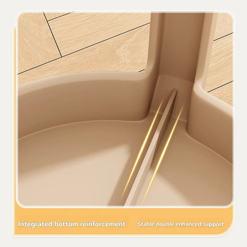 Plastic dining stools for home use in Nordic restaurants. Soft bag stools can be stacked for backup and high stools can be queue Oasis Select