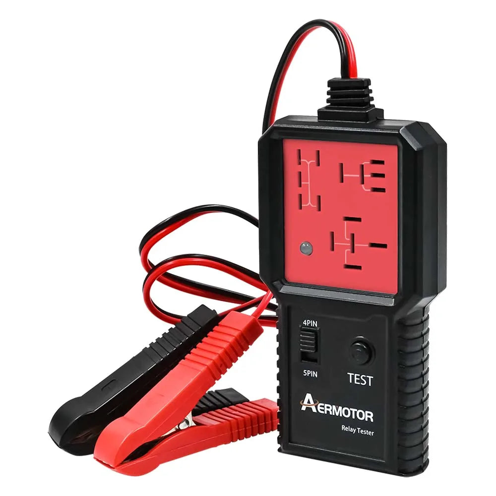 Aermotor 12V 24V Car Relay Tester – Auto Diagnostic Tool Automotive Relay Tester Oasis Select