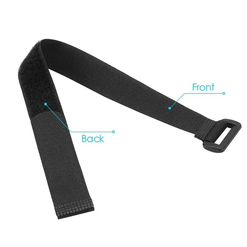 10/60PCS 2*50cm Reusable Fastening Bike Tie Nylon Hook & Loop Durable Multil Purpose Self-adhesive High Quality Strap Cable Ties Oasis Select
