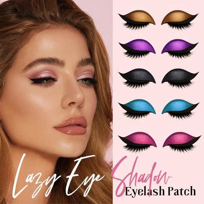 Colorful False Eyelash & Eyeshadow Stickers – Self-Adhesive Reusable False Eyelash Stickers Oasis Select