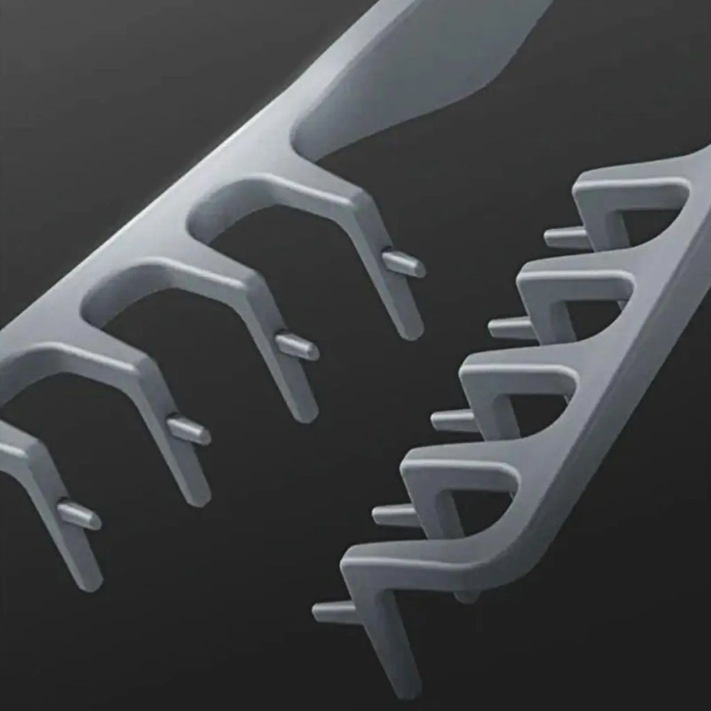 Texture Comb Wide Tooth Comb for Wet Hair Styling Volumizing Tool for Volume and Grooming Accessory Seam Covering Bangs Oasis Select