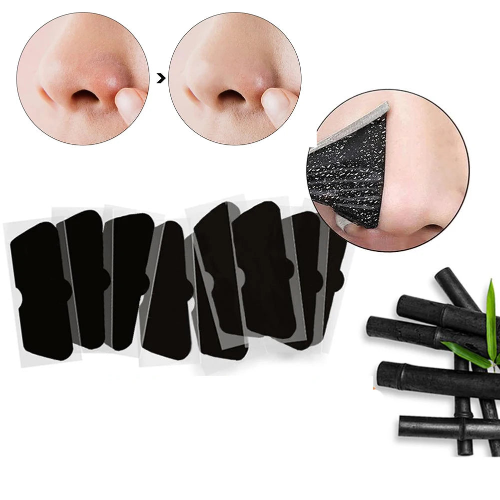 Men Blackhead Pore Strips,(10/30/50 Counts) Blackhead Remover-Deep Cleansing Charcoal Strips for Face Nose Pores Pore Tightening Oasis Select