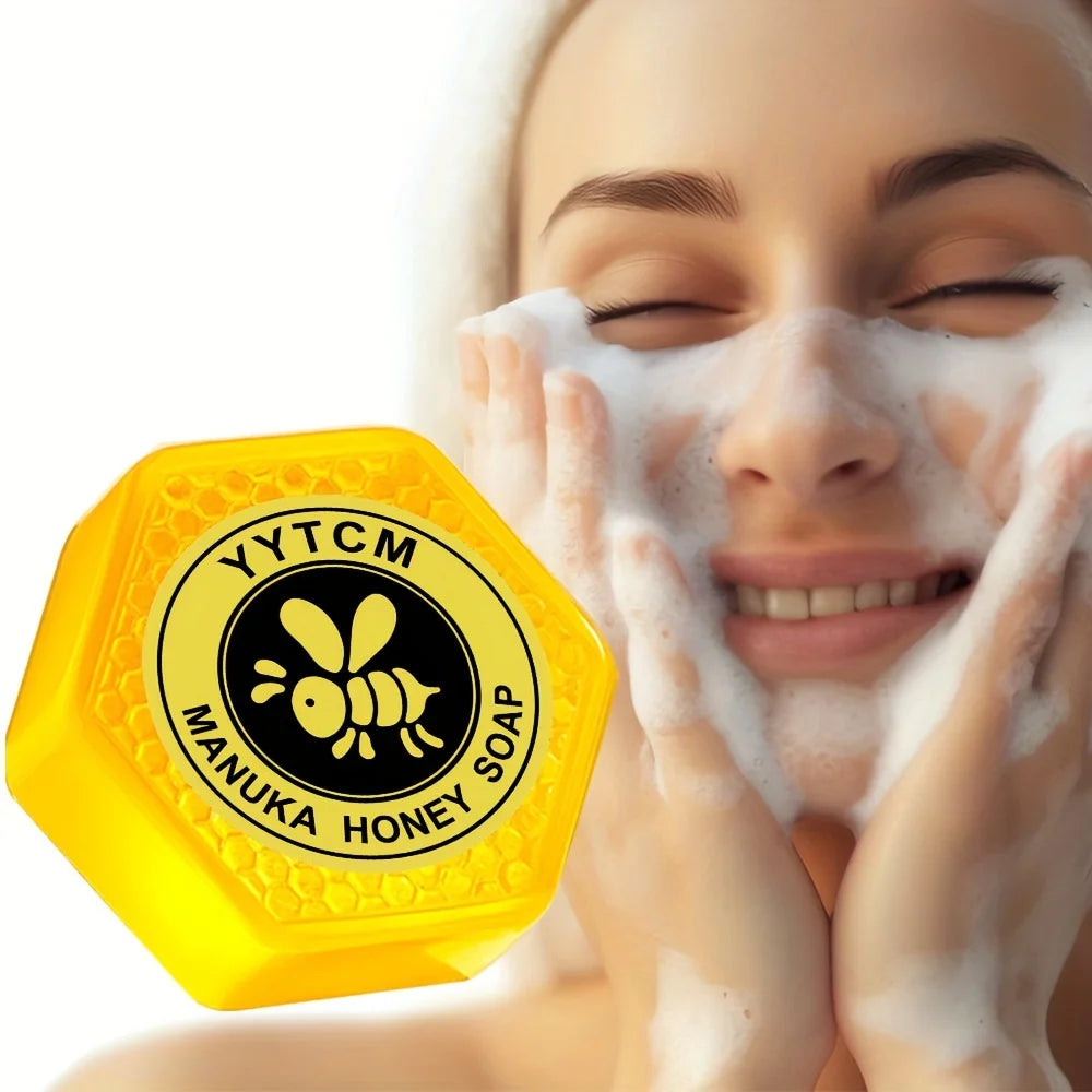 Manuka Honey Handmade Bar Soap – Face, Body & Hand 65g Cleansing Bar Soap Oasis Select