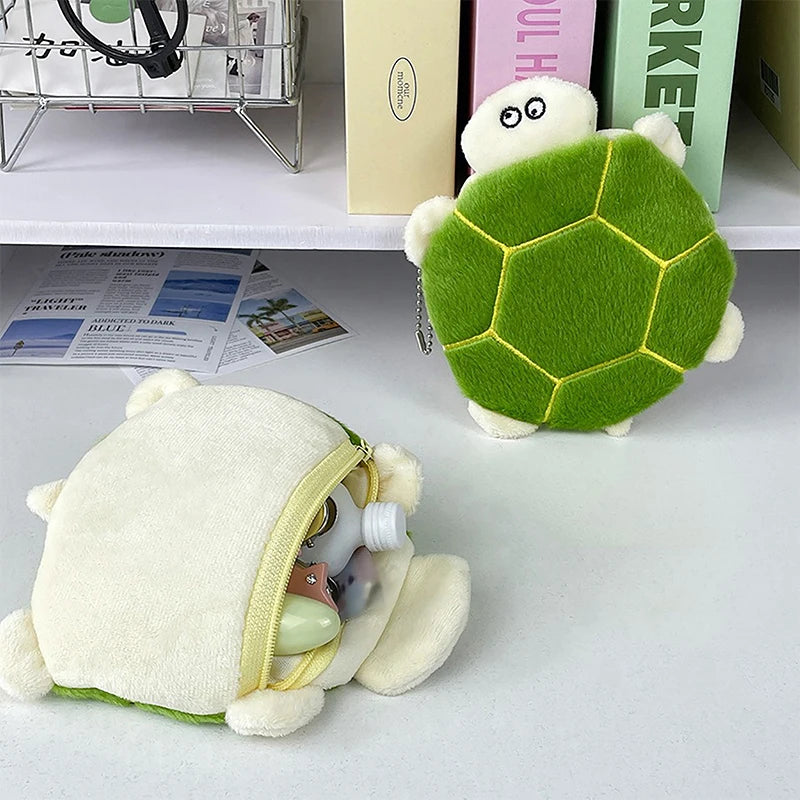 Cute Plush Turtle Coin Purse & Pencil Case | Kids Gift