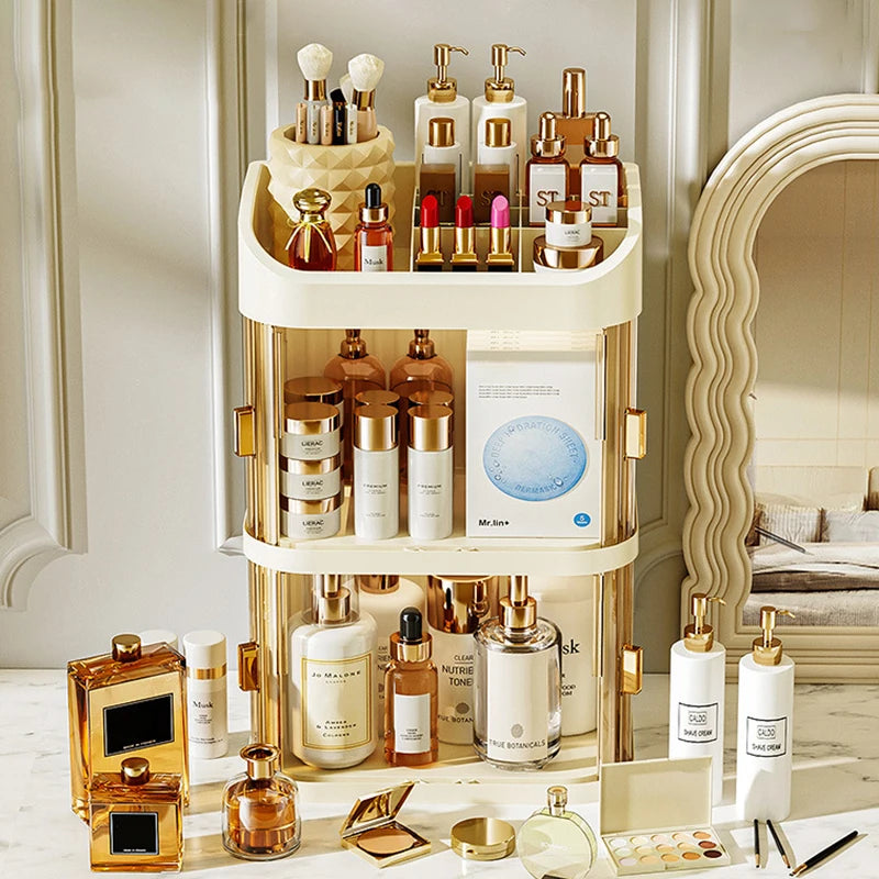 Large Capacity Makeup & Cosmetics Organizer with Drawers