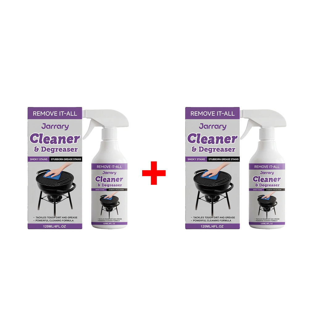 BBQ Grill Cleaner for Stubborn Grease & Smoky Stains Removal Restores Shine Multi-purpose BBQ Grill & Kitchen Cleaner Spray Oasis Select 2pcs