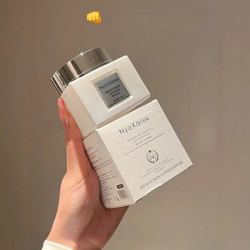 Luxury Rejuvenating Cream Smoothing Wrinkle Concentrate Firming Complex,Overnight Recovery Tired Skin Elasticity Boost,Spa-Grade Oasis Select