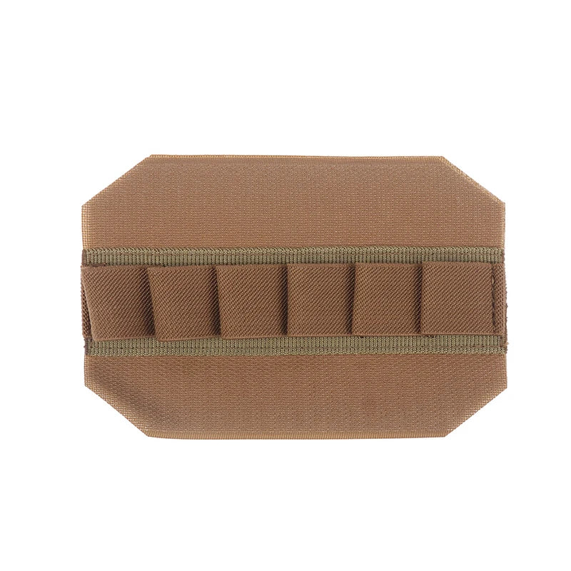 Portable Bag Insert Elastic Holder Elastic Loop Panel Hook And Loop Organizers Pouch Insert Attachment With Hook Fastener Oasis Select 6 holes Khaki