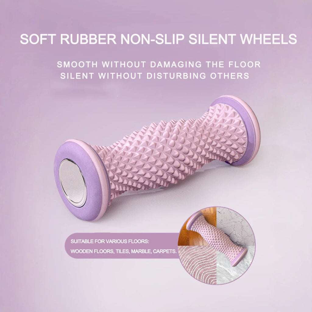 Manual Foot Massage Roller Ball – Yoga & Muscle Relaxation Foot Massage Roller Oasis Select
