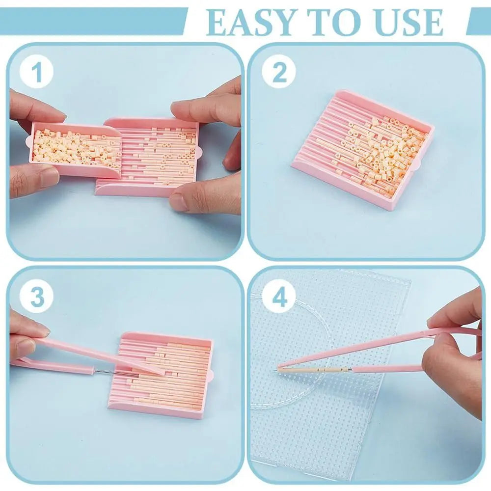 DIY Fuse Beads Picking Tray Kit | 3/4/5 Pcs Perler Bead Tool