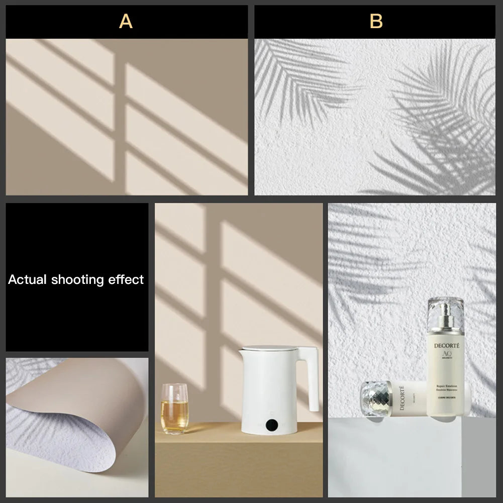 Double-Sided Waterproof Photo Background Board 57×87cm | 3D