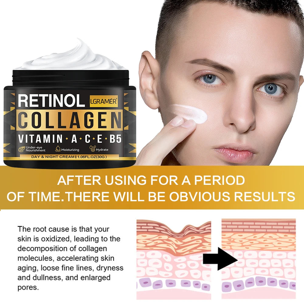 Retinol Aging Removes Wrinkles Serum Pore Shrinking Serum Whitening Moisturizing Serum Pigment Spots Remove Face Firming Oil Oasis Select