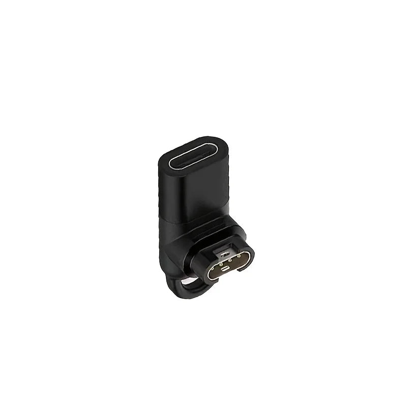 USB-C Charger Adapter for Garmin Fenix 7, Forerunner & Venu Watch Charger Adapter Oasis Select black Type-C