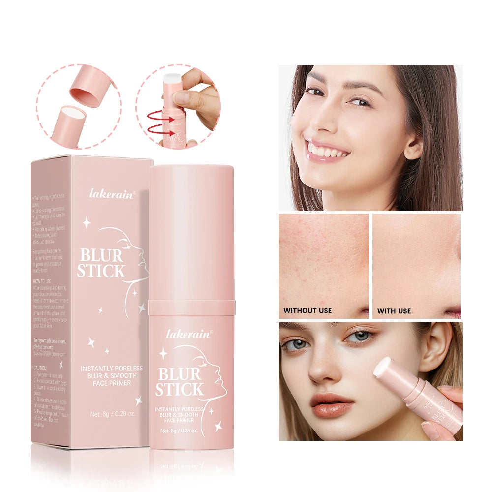 ibcccndc Blur Stick Face Primer – Pore-Minimizing Matte Base Face Primer Stick Oasis Select 1pc