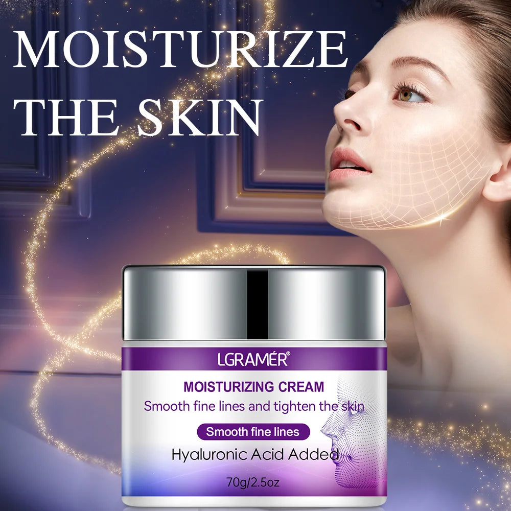 LGRAMER Hyaluronic Acid Face Cream – Moisture & Firming