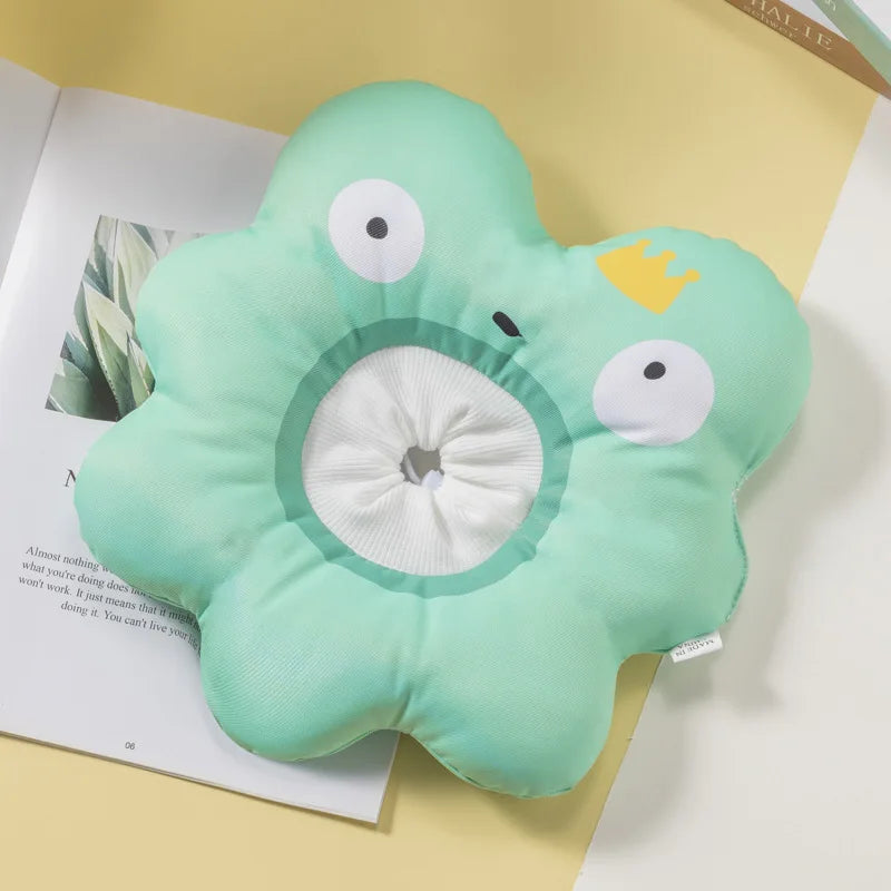 Cartoon Elizabeth Ring Cat Anti-licking Pet Cotton Neck Ring Cat Scarf Waterproof Sterilization Collar Dog Head Cover Oasis Select