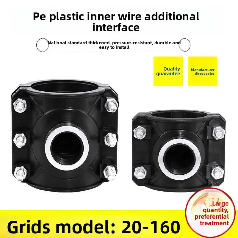 Clamp Saddle Drain Valve 20-50mm Waste Water Pipe Clips dn40 OD Hose Quick Connection Fittings Oasis Select