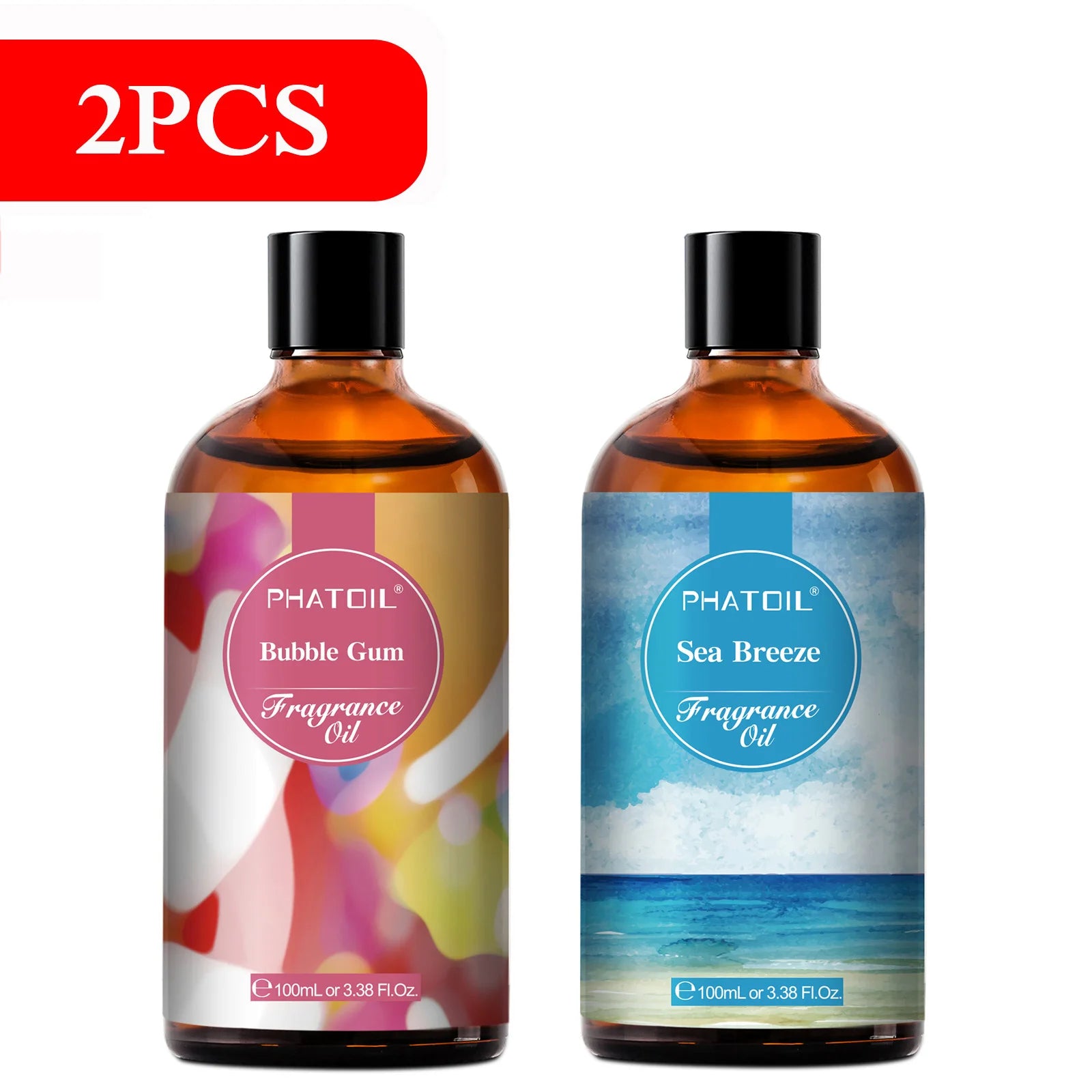 PHATOIL 100ml Fragrance Oil – Coconut, Vanilla, Musk & More