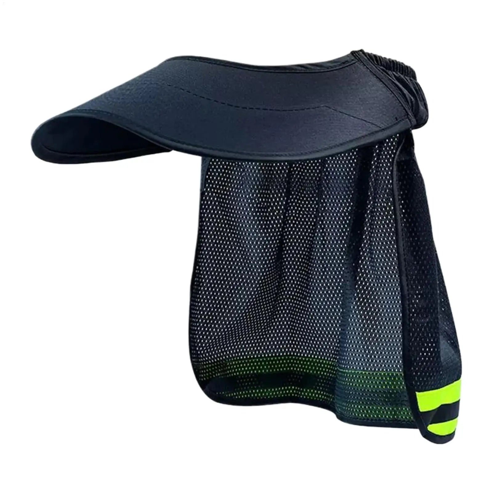 Sun Shade for Helmet Safety Reflective Hard Hat Shade Neck Shield Helmet Sun Shade Reflective Stripe Summer Sun Protection Oasis Select