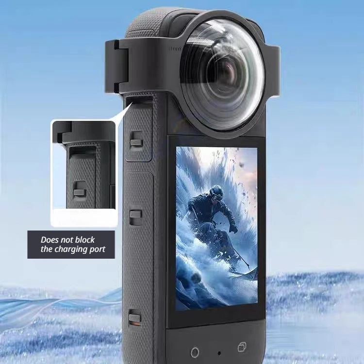 Insta360 X3 Clip-On Optical Glass Protective Lens Cap 9H