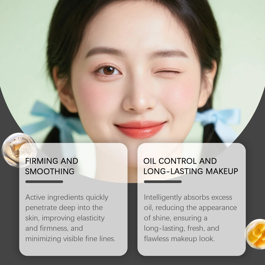 Face Tighten Cream Face Primer Moisturizer Pre-Makeup Isolation Hydrating Base Smoothing Fine Lines Firming Brightening Face Ski Oasis Select