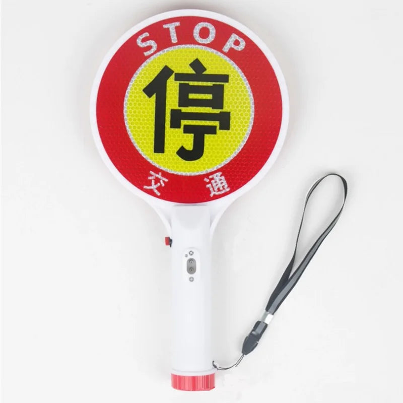 Handheld LED Rechargeable Parking Warning & Command Sign