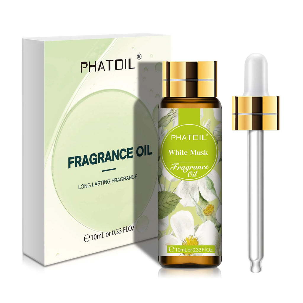 PHATOIL 10ml Fragrance Oil – Strawberry, Coconut & More