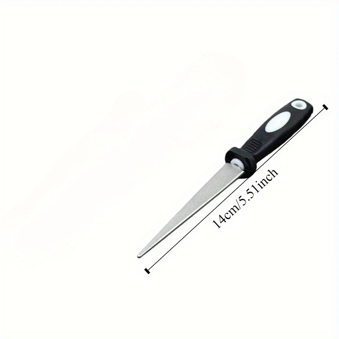 High quality diamond coated sharpening file, suitable for scissors, cutting tools, and gardening tools Oasis Select black S