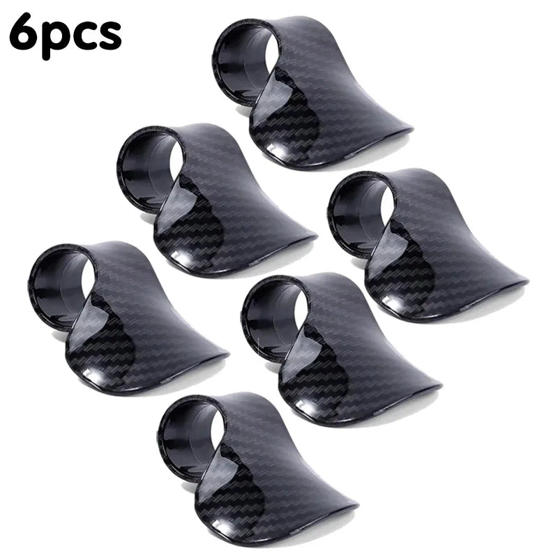 1/2/4/8pcs Motorcycle Throttle Assist Handle, Control Handle Assist Clip, Thumb Assist, Labor-Saving Motorcycle Accessories Oasis Select carbon fibre-6pc
