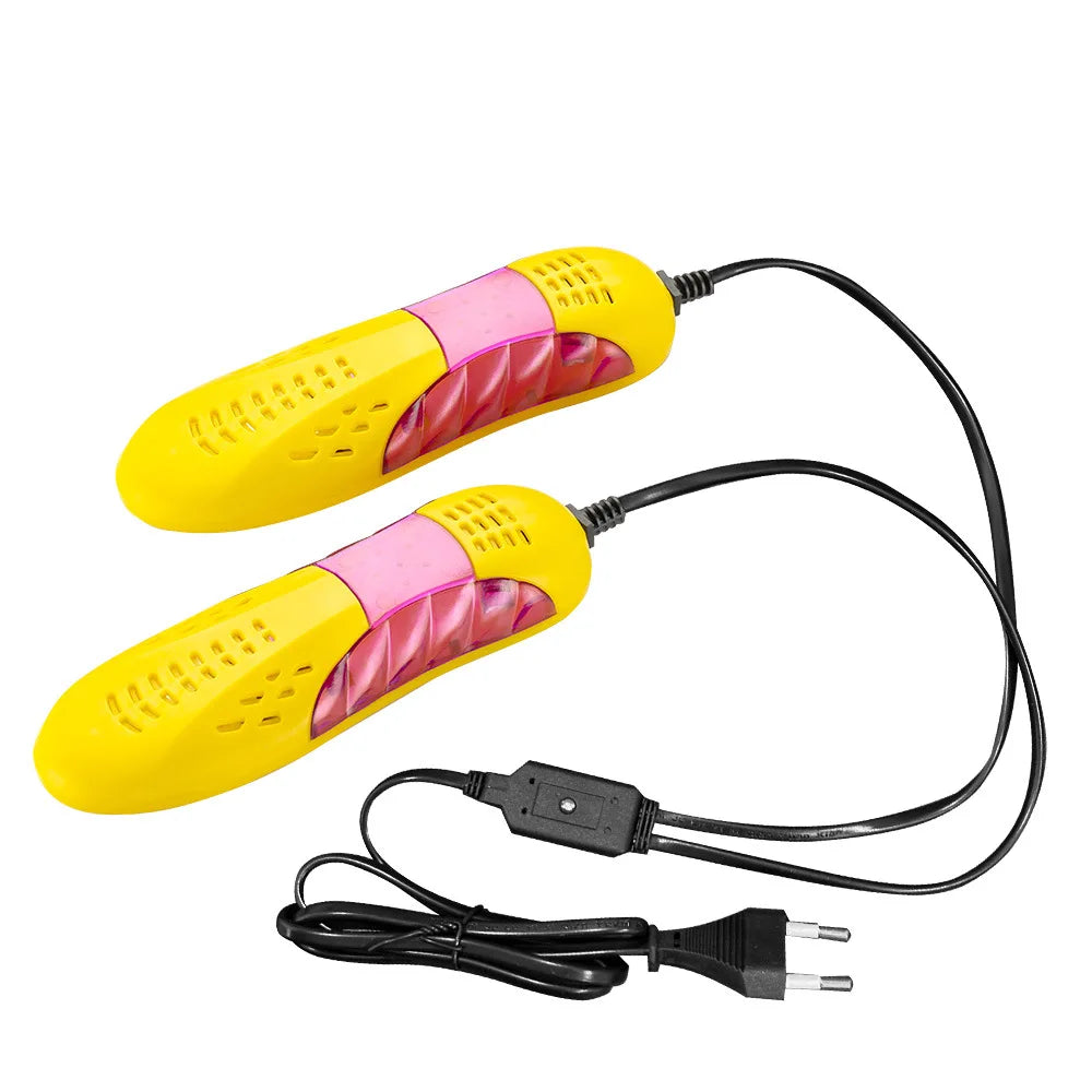 HOMEFISH European Standard Electric Shoe Dryer, Home Use, Shoe Dryer, Drying Machine, Warming Shoe Warmer Oasis Select yellow