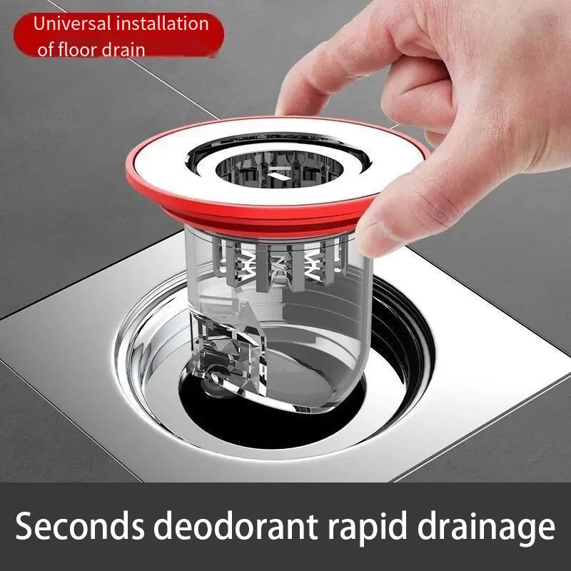 Anti odor floor drain core sewage backflow preventer shower floor drain plug used for kitchen bathroom bathroomsewer systems Oasis Select