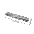 Kitchen Sink Faucet Mat Long Silicone Sink Faucet Mat Splash Guard for Absorbent Sink Countertop Protectors Mat Kitchen Gadgets Oasis Select Gray 1PC