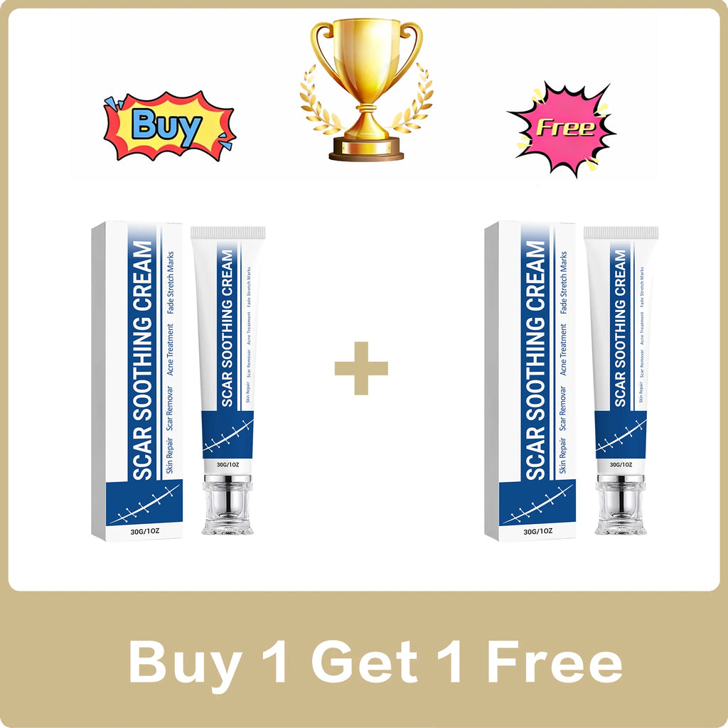 Soothing Scar Cream – Hydrating, Lightweight & Nourishing 30g Scar Soothing Cream Oasis Select Buy 1 Get 1 Free