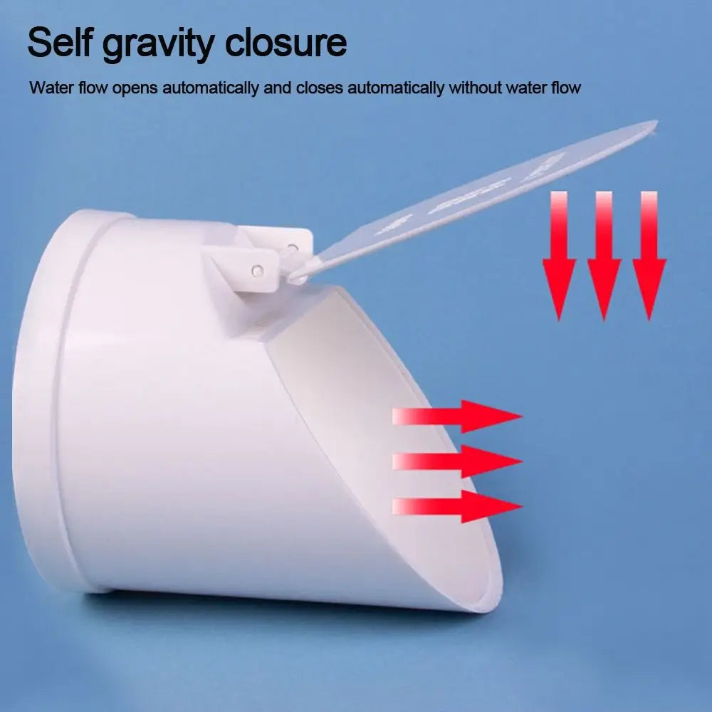 50-160mm Floor Drains Sewage Pipe PVC Drain Pipe Large Displacement Anti odor anti-rat Cover Septic Tank Outdoor Pipe Valve Oasis Select