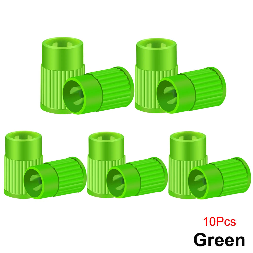 Tire Stem Valve Caps Core Remover Tool Plastic Dust Universal Cars