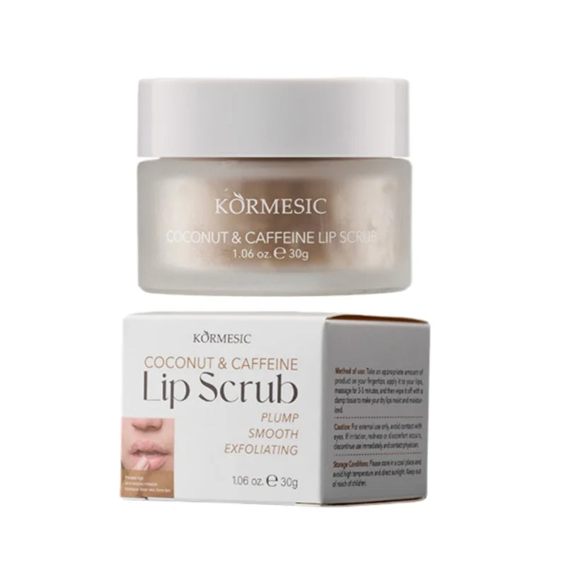 Moisturizing Lip Scrub – Brightens, Softens & Exfoliates Lip Scrub Oasis Select Coconut