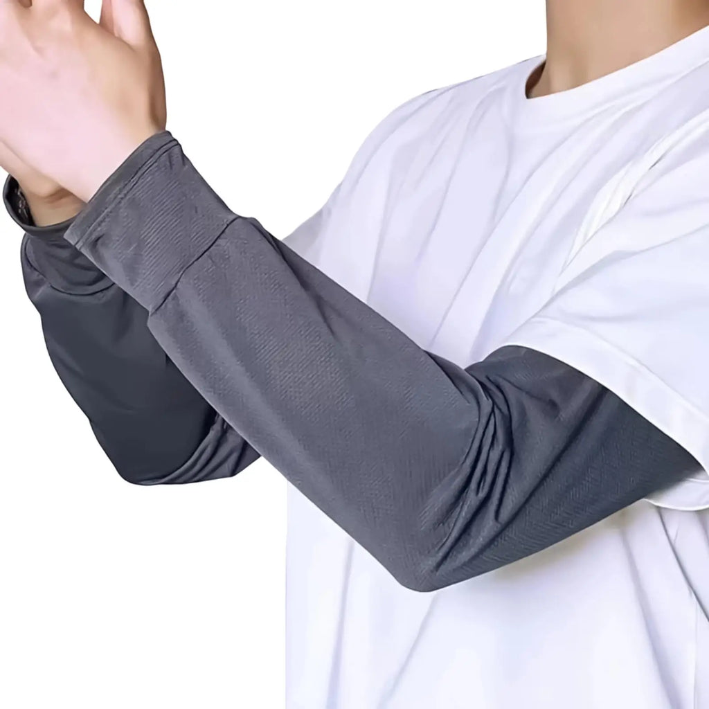 1pairs UV Sleeves for Men Cooling Forearm Cover Sun Protection Sleeves for Outdoor Cycling Fishing Driving Running Beach Sports Oasis Select